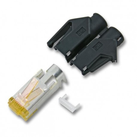 Plug RJ45 Cat. 6A Schermato tipo ''Hirose'' 10 Pz IWP-CAT6ASYH