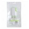 Caricatore USB 1A Compatto Spina Europea Bianco/Verde