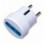 Adattatore spina Schuko a presa 10/16A Bianco