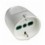 Presa Bipasso Italiana/Schuko 2P+T 16A Smontabile Bianco