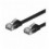 Cavo di Rete Patch Flat in Rame Cat.6A UTP 10m Nero