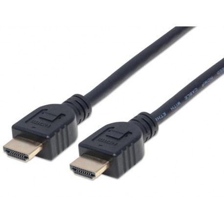 Cavo HDMI CL3 High Speed con Ethernet A/A M/M 2m Nero ICOC HDMI-CL3-018