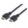 Cavo HDMI CL3 High Speed con Ethernet A/A M/M 2m Nero ICOC HDMI-CL3-018