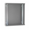 Armadio Rack 19'' Flat a muro p.30cm 6 unità sezione unica Grigio