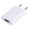 Caricatore USB 1A Compatto Spina Europea Bianco IPW-USB-ECWW