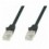 Cavo di Rete Patch in Rame Cat.6 Nero UTP 0,5m