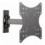 Supporto a muro per TV LED LCD 23 - 42'' inclinabile 2 snodi nero