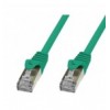 Cavo di rete Patch in rame Cat.6 Verde SFTP LSZH 2m ICOC LS6-020-GREET