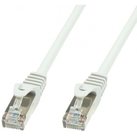 Cavo di rete Patch in rame Cat.6 Bianco SFTP LSZH 3m ICOC LS6-030-WHT