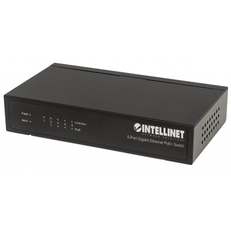 Switch PoE+ 5 porte Gigabit Ethernet I-SWHUB POE-228