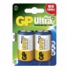 Blister 2 Batterie Torcia D GP Ultra Plus IC-GP151124