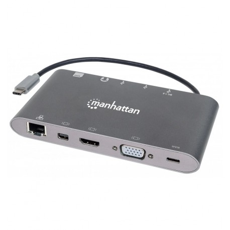 Docking Station USB-C™ SuperSpeed 7 in 1 IADAP USB31-MULTIMH