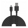 Cavo di Ricarica Rapida USB/Micro-USB 1m Nero ICOC MUSB-A-010FCB