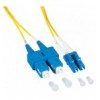 Cavo Fibra Ottica Monomodale OS2 SC/LC 9/125 0,5 m