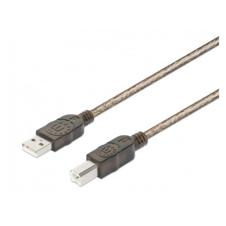 Cavo Prolunga Attivo USB 2.0 Hi-Speed A M / B M 15m Nero IUSB-REP15AB