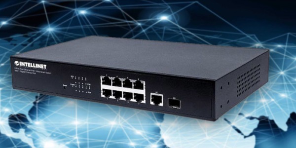 Nuovo web-smart PoE + switch fast Ethernet